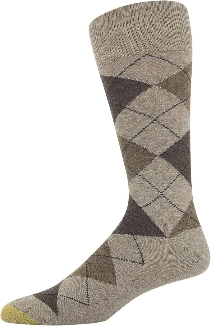 CHOOYOU Mens Carlyle Argyle Crew Dress Socks factory